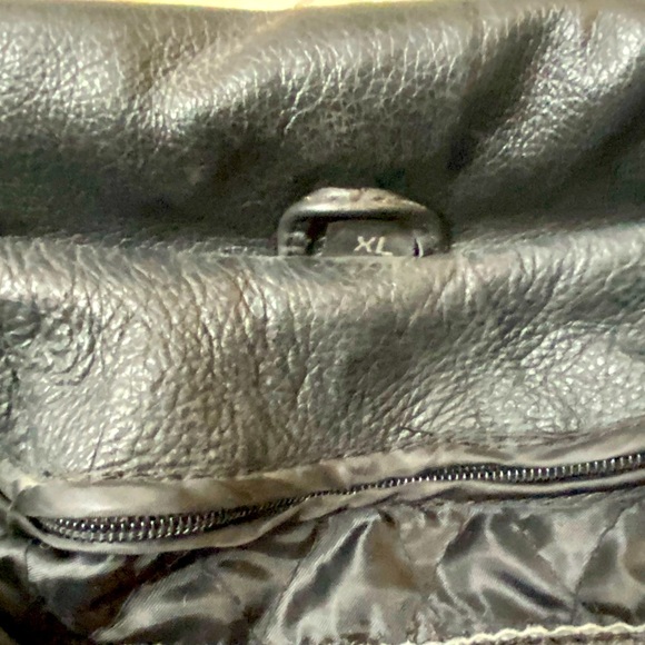 Interstate Leather Women’s Black Motorcycle Jacket XL Thinsulate Zipper Snaps - Picture 5 of 11